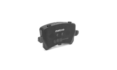 Колодки тормозные дисковые Metaco, задние, комплект на ось (4 шт), арт. 3010-017