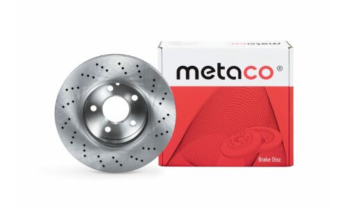 Диск тормозной вентилируемый | перед METACO, арт. 3050-162