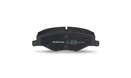 Колодки тормозные дисковые Metaco, передние, комплект на ось (4 шт), арт. 3000-009