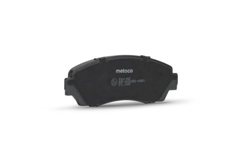 Колодки тормозные дисковые Metaco, передние, комплект на ось (4 шт), арт. 3000-282