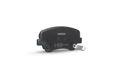 Колодки тормозные дисковые Metaco, передние, комплект на ось (4 шт), арт. 3000-003