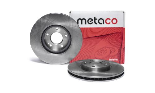 Диск тормозной Metaco, передний, арт. 3050-343