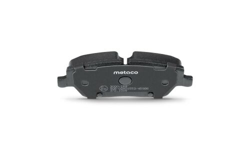 Колодки тормозные дисковые Metaco, передние, комплект на ось (4 шт), арт. 3000-169