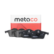 Колодки тормозные дисковые | зад METACO, арт. 3010-086