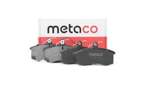 Колодки тормозные дисковые Metaco, передние, комплект на ось (4 шт), арт. 3000-488