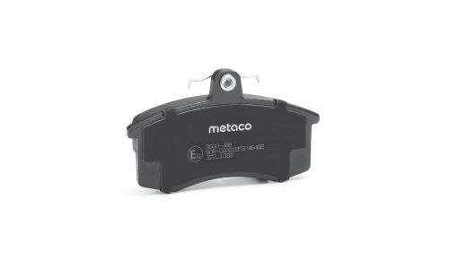 Колодки тормозные дисковые Metaco, передние, комплект на ось (4 шт), арт. 3000-488
