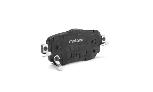 Колодки тормозные дисковые Metaco, задние, комплект на ось (4 шт), арт. 3010-185