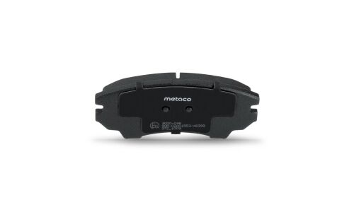 Колодки тормозные дисковые Metaco, передние, комплект на ось (4 шт), арт. 3000-096