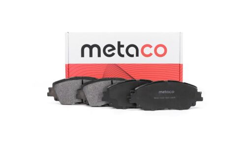 Колодки тормозные дисковые Metaco, передние, комплект на ось (4 шт), арт. 3000-423