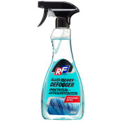 Очиститель-антизапотеватель стёкол и зеркал Ruseff Glass Cleaner-Defogger, от масляных, жировых и никотиновых загрязнений, бутылка с триггером 500мл, арт. 15382N