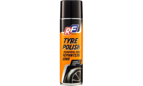Полироль (чернитель) шин Ruseff Tyre Polish, с очищающим и защитным эффектом, аэрозоль 500мл, арт. 11365N