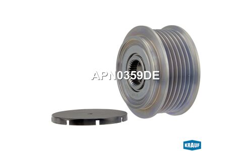 Шкив генератора с обгонной муфтой Krauf, арт. APN0359DE