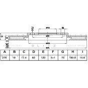 Диск тормозной Blitz, арт. BS0501