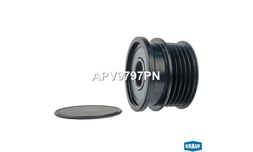 Шкив генератора с обгонной муфтой Krauf, арт. APV9797PN