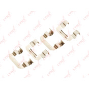 Комплект монтажный дисковых тормозных колодок LYNXauto, арт. BC-8383