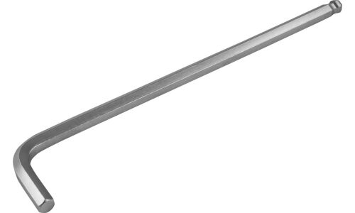 Шестигранный ключ Thorvik, 7мм, длинный, с шариковым наконечником, длина 194мм, арт. HKLB70