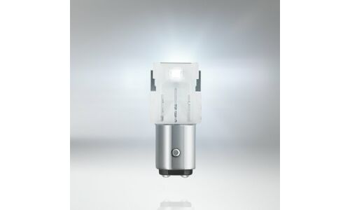 Лампа светодиодная Osram LEDriving SL P21/5W (BAY15d, S25), 12В, 2/0.4Вт (соответствует 21/5Вт), 6000К, комплект 2шт, арт. 7528DWP-02B