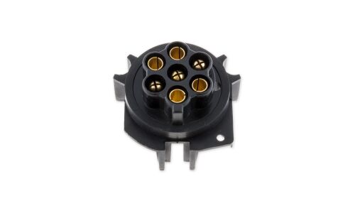 Разъем фаркопа (мама) металлический, 7 контактов универсальный ARNEZI, арт. A1509002