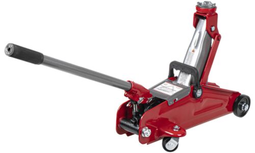 Домкрат гидравлический подкатной Arnezi, 2000кг, подъём 130–330мм, кейс, арт. R7101122