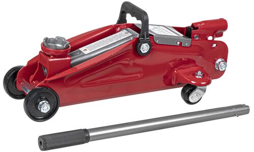 Домкрат гидравлический подкатной Arnezi, 2000кг, подъём 130–330мм, кейс, арт. R7101122