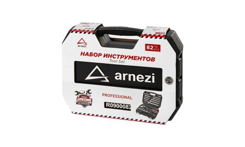 Набор инструментов 82 пр. 1/4 DR, 1/2 DR ARNEZI, арт. R0900082