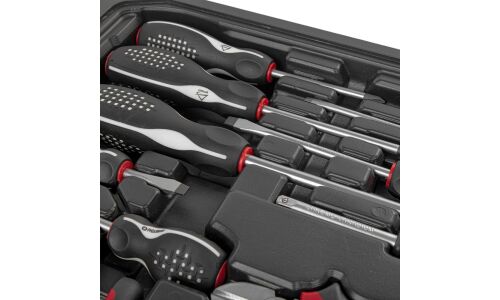 Набор инструментов Arnezi, с трещоткой, под размеры 1/2, 1/4", комплект 101 предмет, арт. R0900101