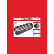 Гофра глушителя Euroex, Interlock, 76x250мм, усиленная, арт. 76x250il