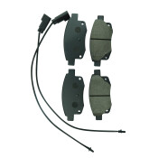 Колодки тормозные дисковые CTR, комплект на ось (4 шт), арт. GK0203 (CKF-58)