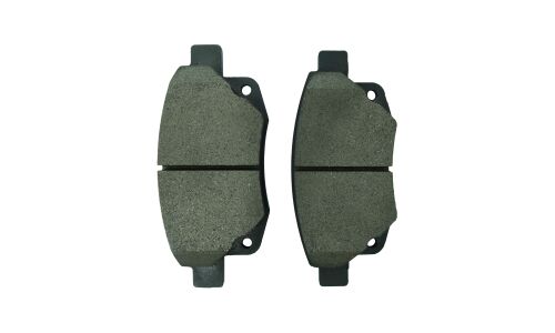 Колодки тормозные дисковые CTR, комплект на ось (4 шт), арт. GK0203 (CKF-58)