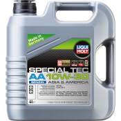 Масло моторное Liqui Moly Special Tec AA Benzin 10w30 синтетическое, API SP, ILSAC GF-6A, для бензинового двигателя, 4л, арт. 21337