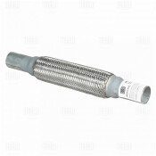 Соединитель выхлопной трубы Trialli, длина 400мм, Ø40мм, нержавеющая (алюминизированная) сталь, с гофрой, арт. EPC 4040-45250