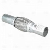 Переходник выхлопной трубы Trialli, длина 250мм, Ø40/45мм, нержавеющая (алюминизированная) сталь, с гофрой, арт. EPC 4045-45100