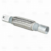 Соединитель выхлопной трубы Trialli, длина 350мм, Ø45мм, нержавеющая (алюминизированная) сталь, с гофрой, арт. EPC 4545-45200