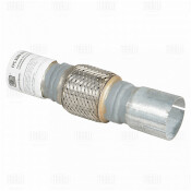 Соединитель выхлопной трубы Trialli, длина 250мм, Ø55мм, нержавеющая (алюминизированная) сталь, с гофрой, арт. EPC 5555-50100