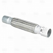 Переходник выхлопной трубы Trialli, длина 400мм, Ø55/60мм, нержавеющая (алюминизированная) сталь, с гофрой, арт. EPC 5560-50250