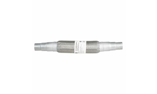 Переходник выхлопной трубы Trialli, длина 450мм, ступенчатый Ø40/45/50мм, нержавеющая (алюминизированная) сталь, с гофрой, арт. EPC 404550-45250