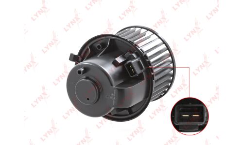 Вентилятор отопителя LYNXauto, арт. RF-1237