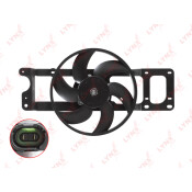 Вентилятор охлаждения радиатора LYNXauto, арт. RF-1517