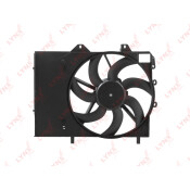 Вентилятор охлаждения радиатора LYNXauto, с кожухом, арт. RF-1205