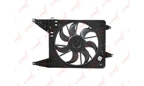 Вентилятор охлаждения радиатора LYNXauto, для Lada Largus, арт. RF-1167