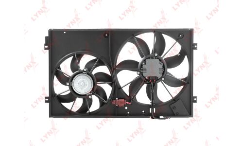 Вентилятор охлаждения радиатора LYNXauto, арт. RF-1575