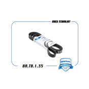 Ремень поликлиновый Brave, арт. BR.TB.1.35