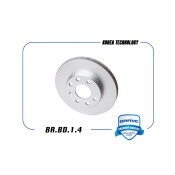 Диск тормозной Brave, передний, арт. BR.BD.1.4