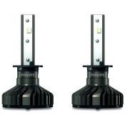 Лампа светодиодная Philips Ultinon Pro9000 H1 (P14.5s, T8), 12/24В, 20Вт (соответствует 55Вт), 5800К, комплект 2 шт, арт. 11258U90CWX2