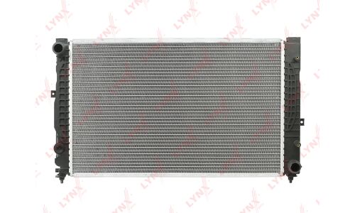 Радиатор охлаждения двигателя LYNXauto, паяный, арт. RB-1214
