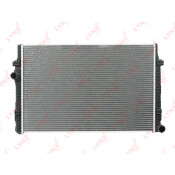 Радиатор охлаждения двигателя LYNXauto, паяный, арт. RB-1630