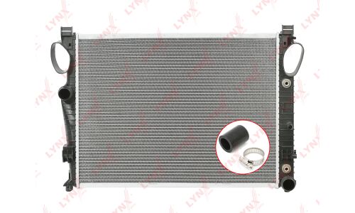Радиатор охлаждения двигателя LYNXauto, паяный, арт. RB-2693