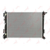 Радиатор охлаждения двигателя LYNXauto, паяный, арт. RB-2972