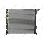 Радиатор охлаждения двигателя LYNXauto, паяный, арт. RB-2973