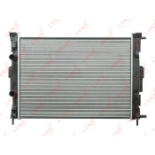 Радиатор охлаждения двигателя LYNXauto, сборный, арт. RM-1491